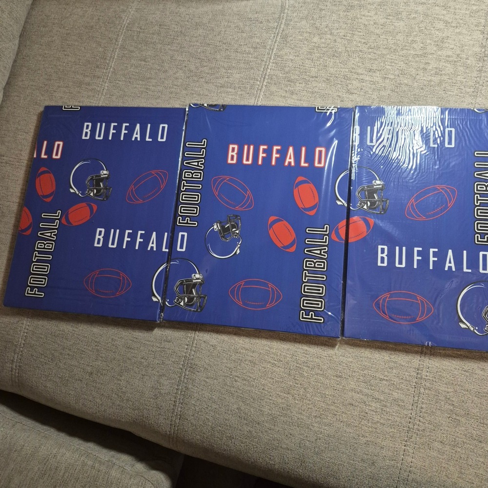 Football Canvas Wall Art 12"x16"x3pcs for Kids